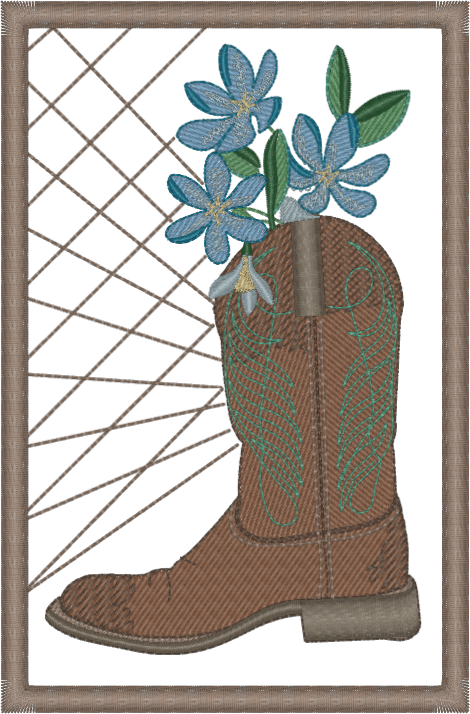 Flower Boot