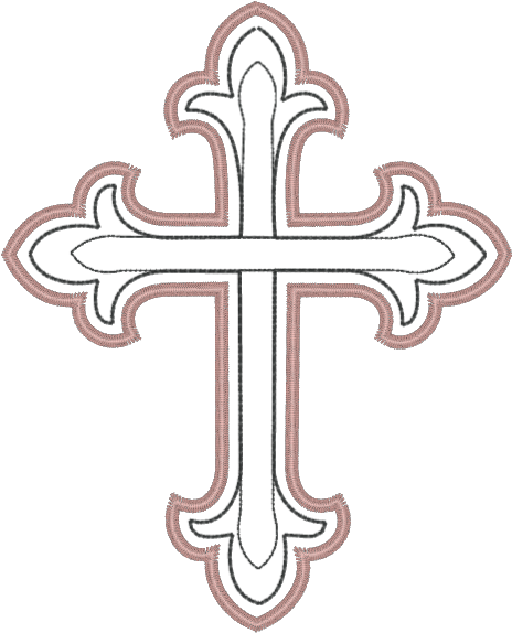 Cross applique
