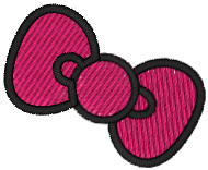 kitty ribbon