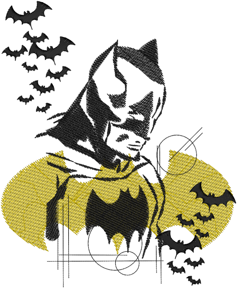 Sketchy Batman