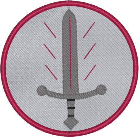 3" sword