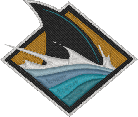 SJ Sharks Diamond Fin