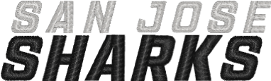 SJ Sharks Wordmark (Clone)