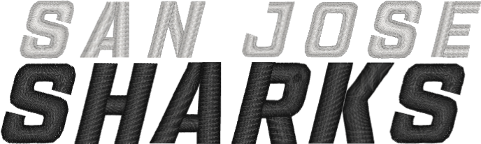 SJ Sharks Wordmark