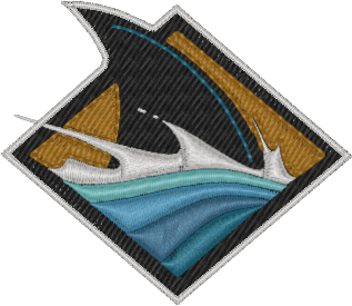 SJ Sharks Dimond Fin 2 inch