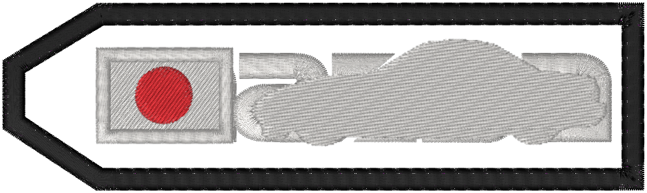 Miata JetTag Brand 155x45mm