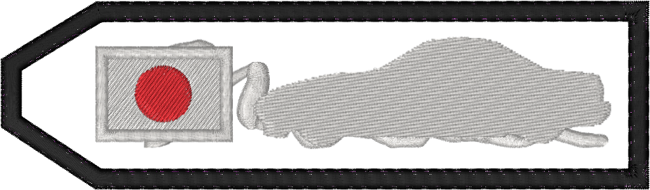 Miata JetTag Nameplate 155x45mm