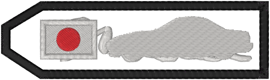 Miata JetTag Nameplate 155x45mm