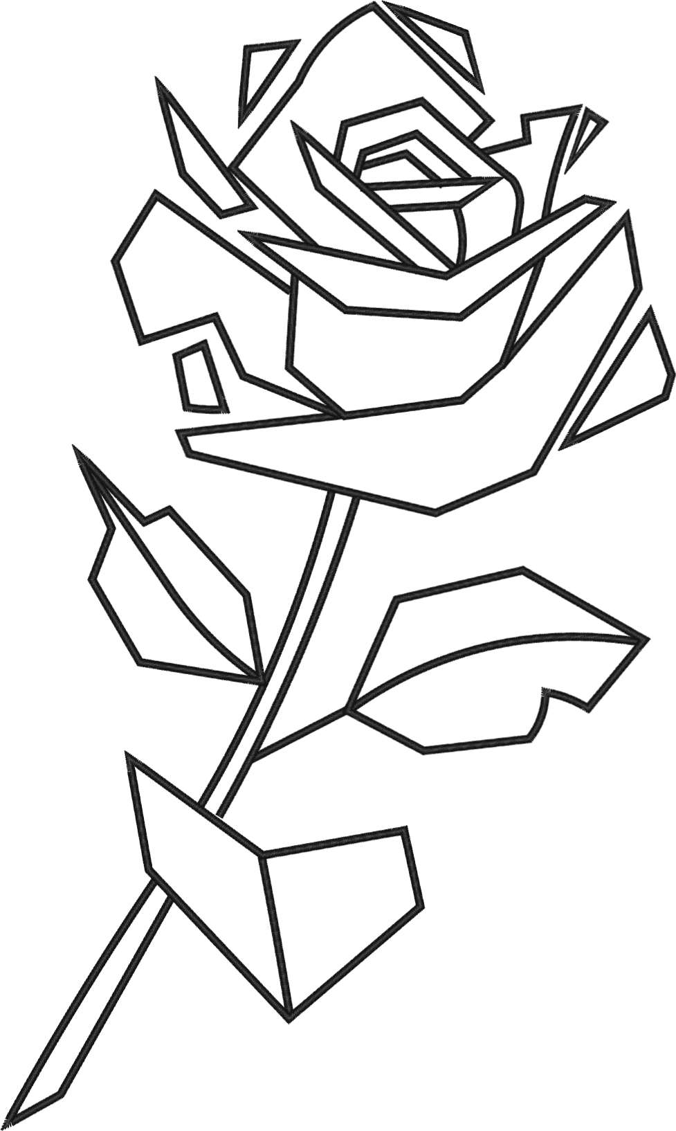 shapeless rose 10cm