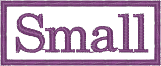 Small patch