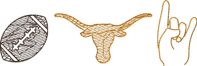 UT Kids shirt symbols
