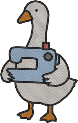 sewing goose